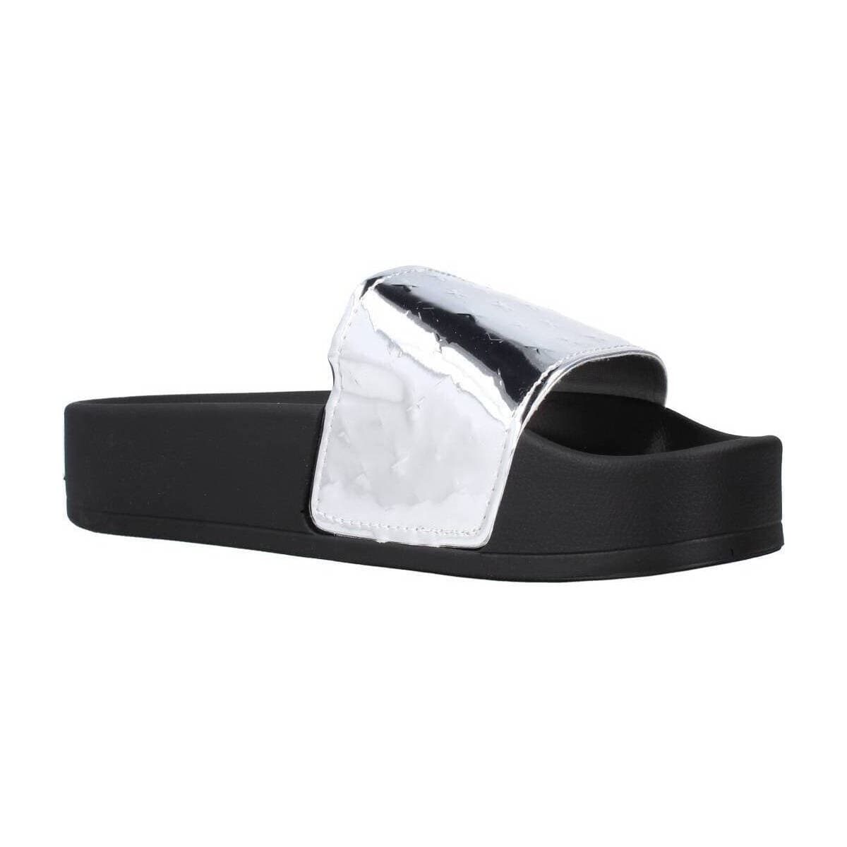 Women's Flip Flops Munich Silver