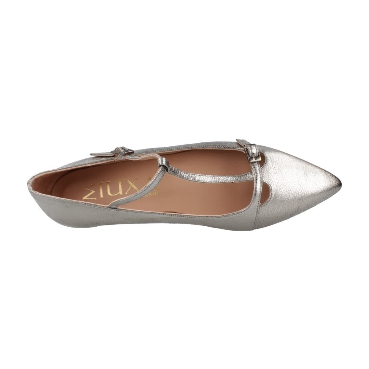 Women's Ballet Flats Miuxa Silver