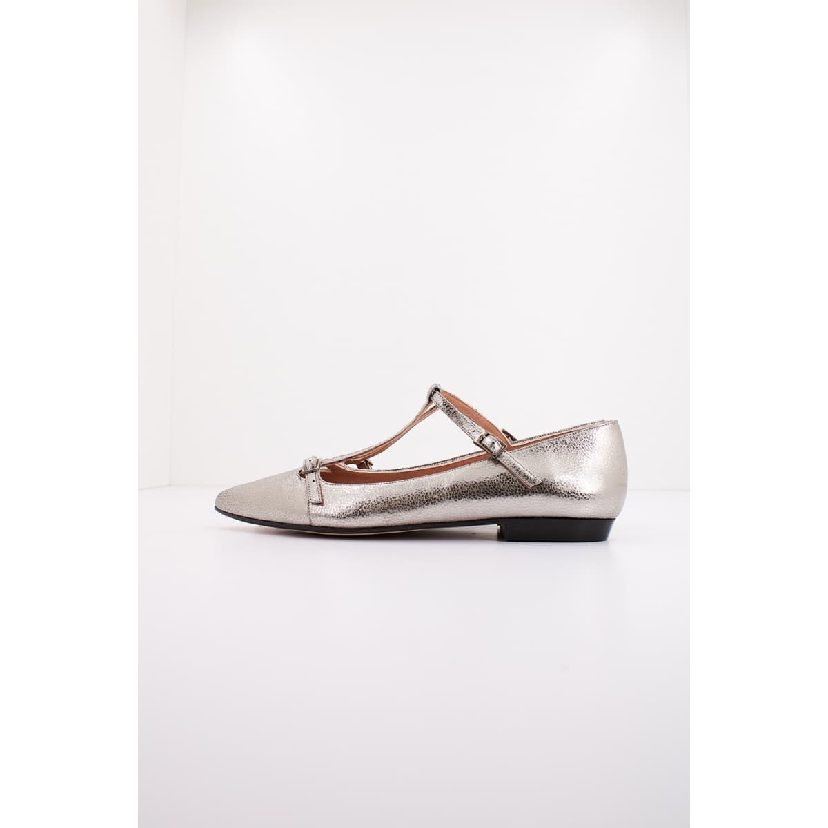 Women's Ballet Flats Miuxa Silver