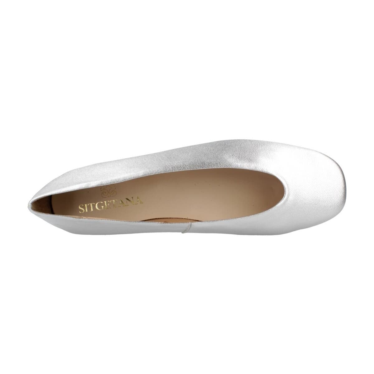 Women's Ballet Flats Sitgetana Silver