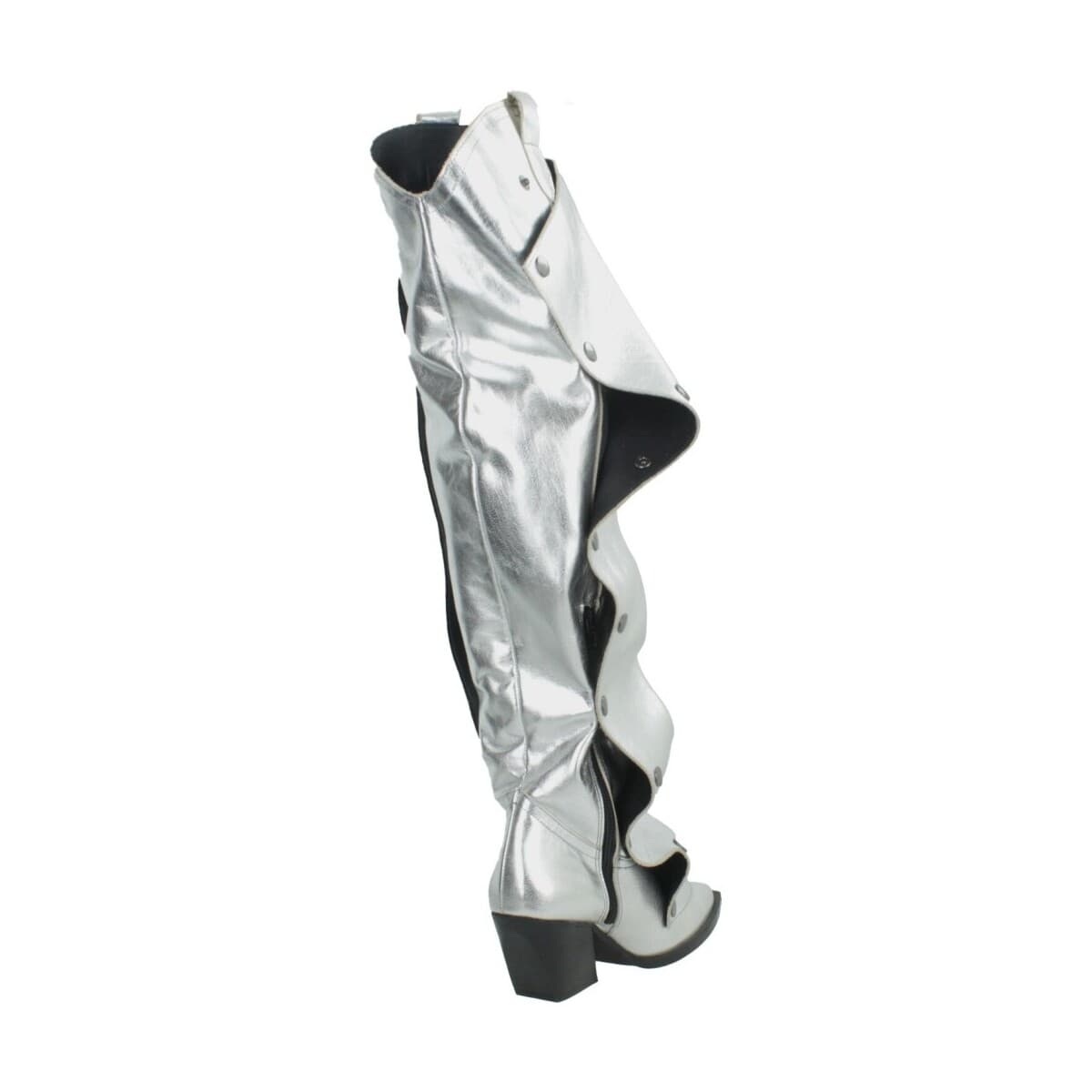 Women's Boots Yellow Silver