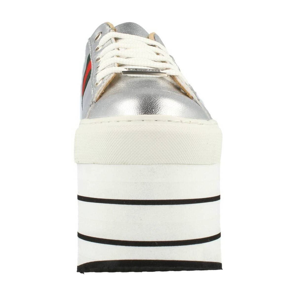 Women's Sneakers Yellow Silver
