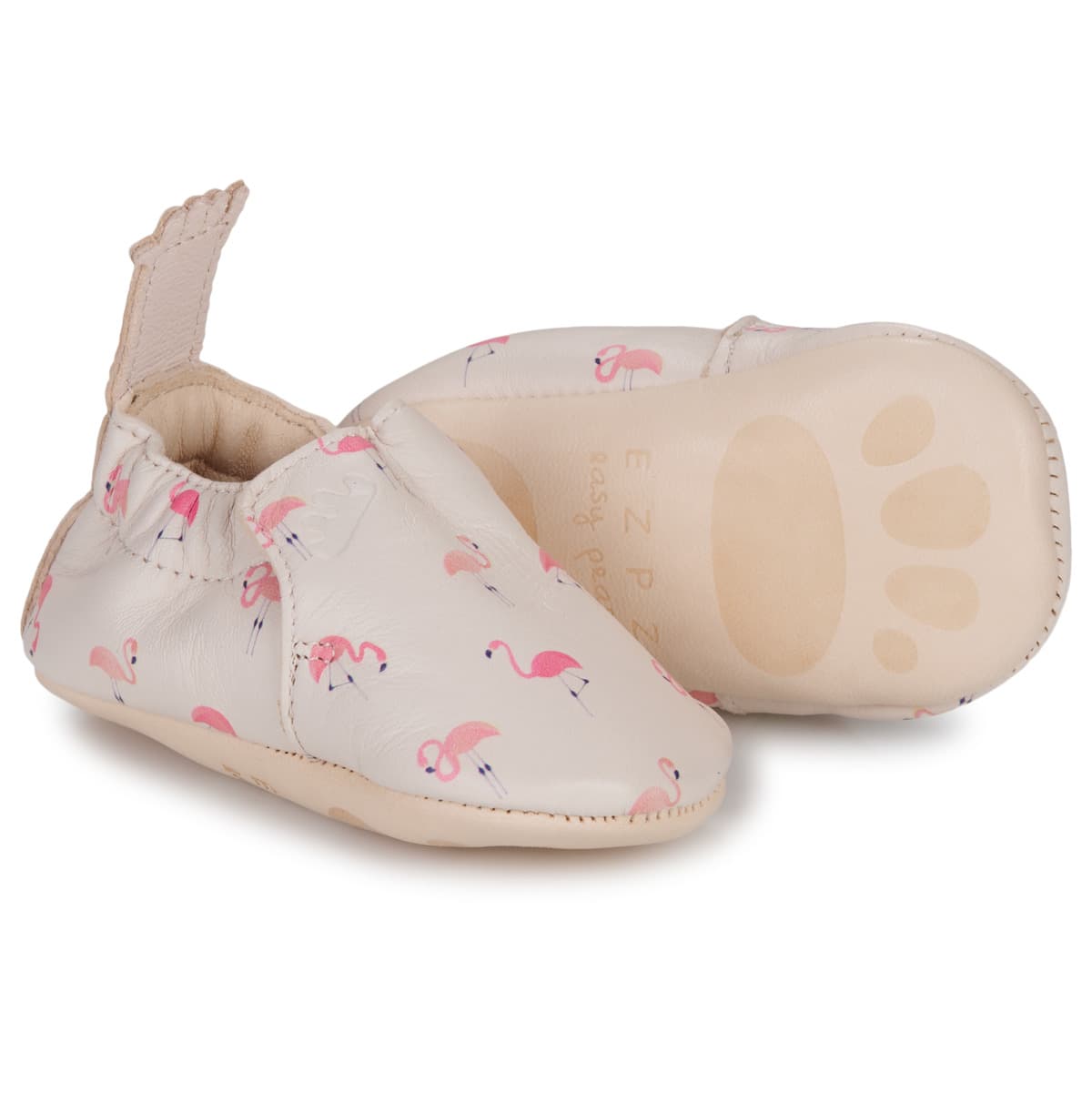 Girls' House Slippers Easy Peasy White