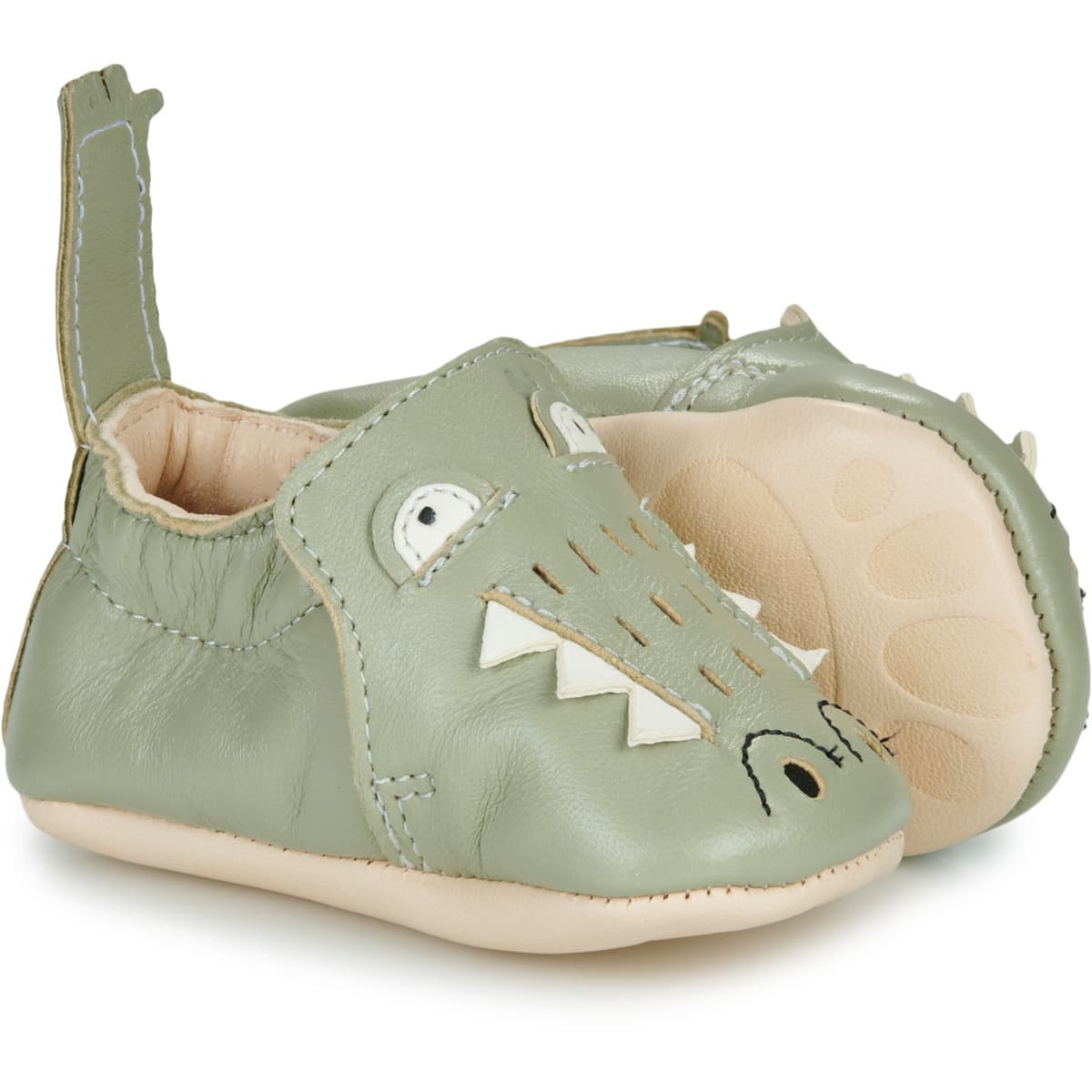 Boys' House Slippers Easy Peasy Green