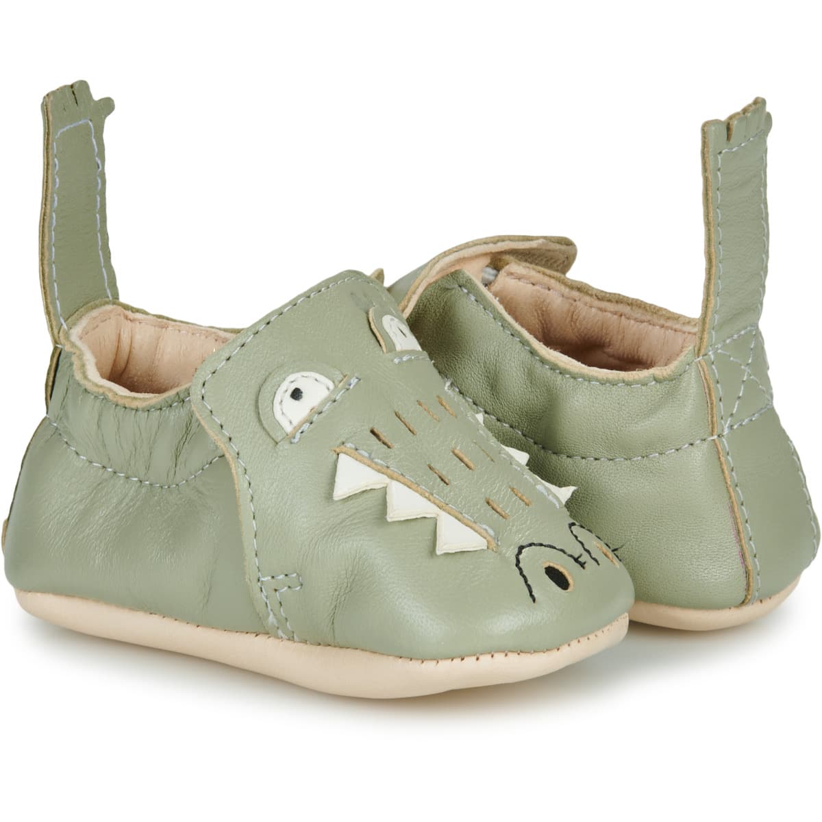 Boys' House Slippers Easy Peasy Green