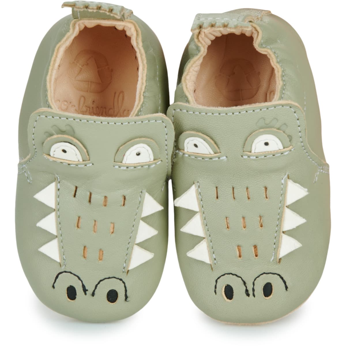 Boys' House Slippers Easy Peasy Green