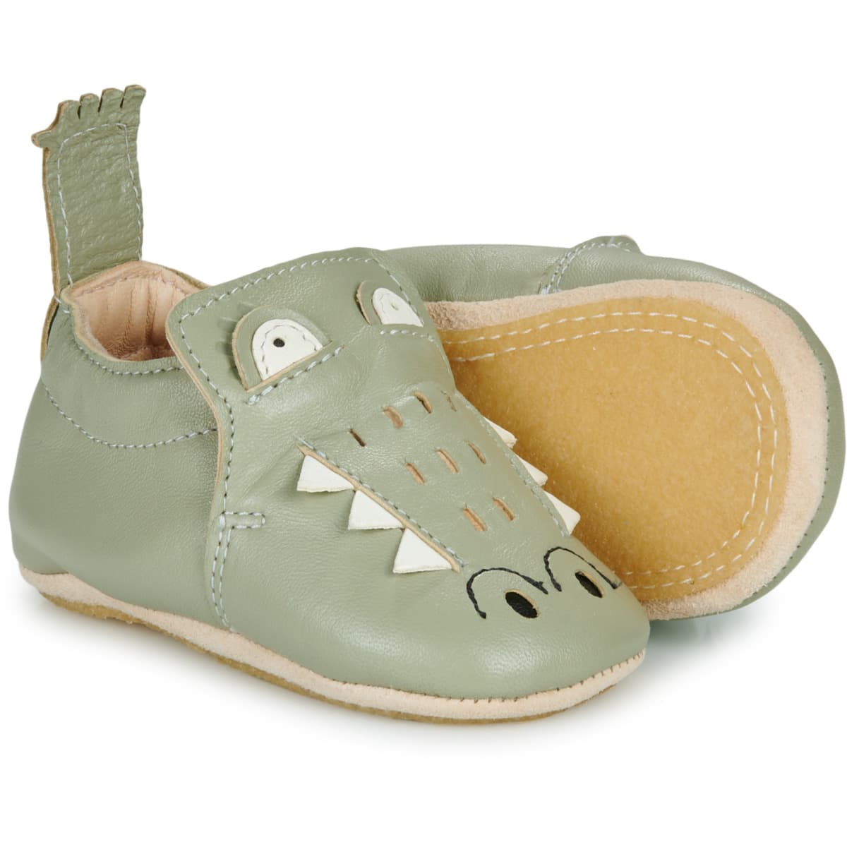 Boys' House Slippers Easy Peasy Green