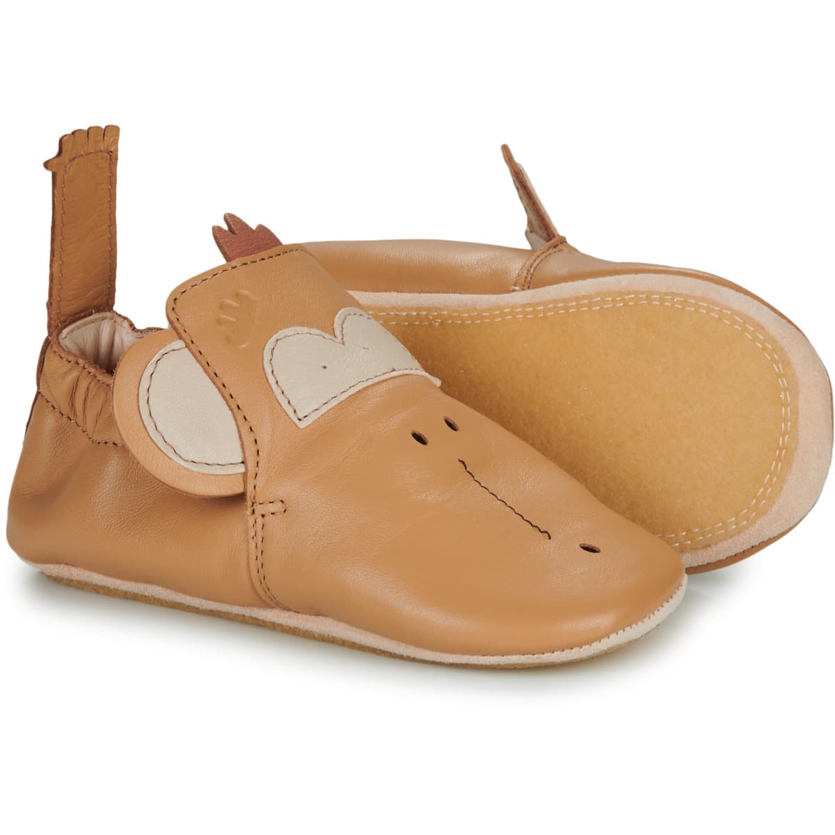 Boys' House Slippers Easy Peasy Brown