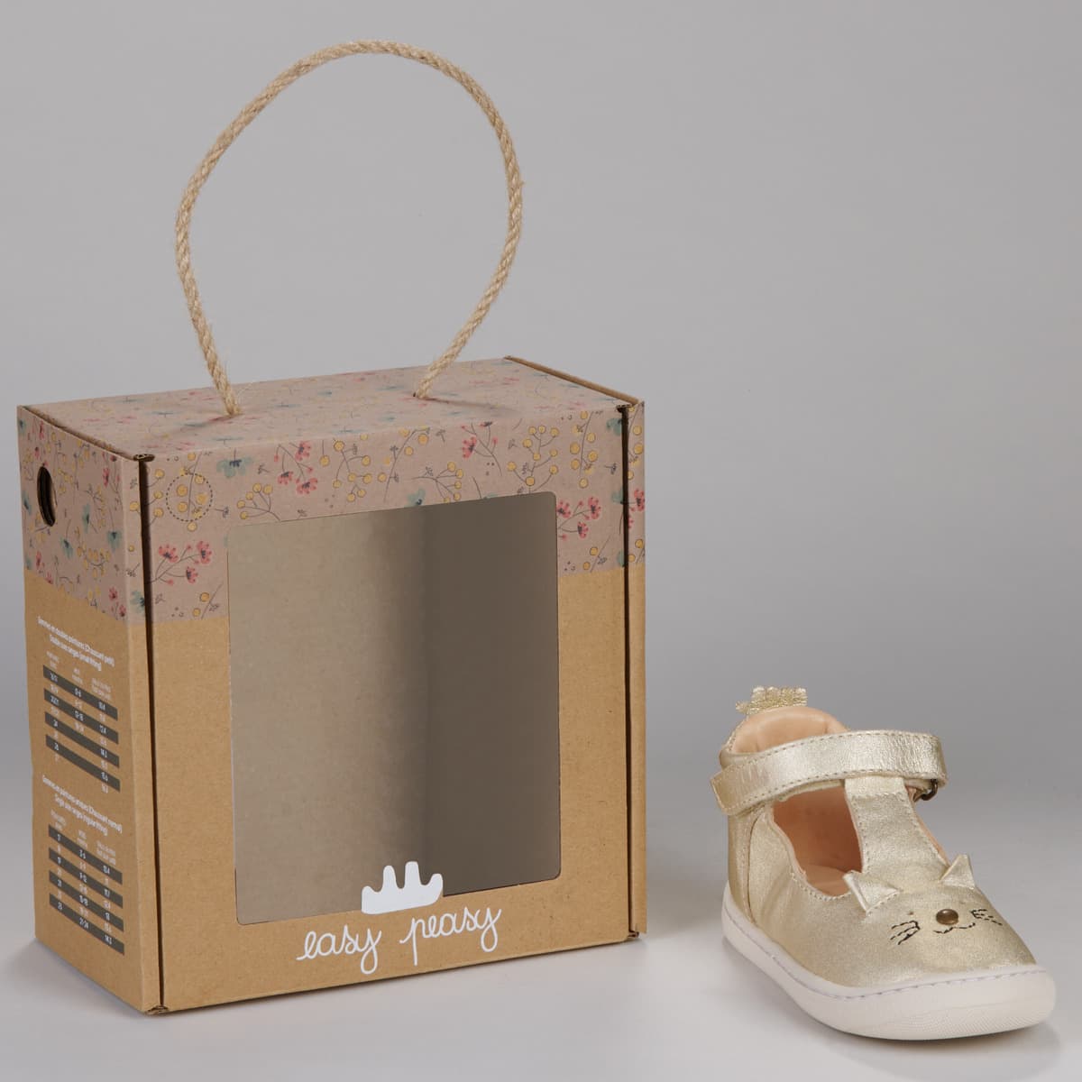 Girls' Sneakers Easy Peasy Gold