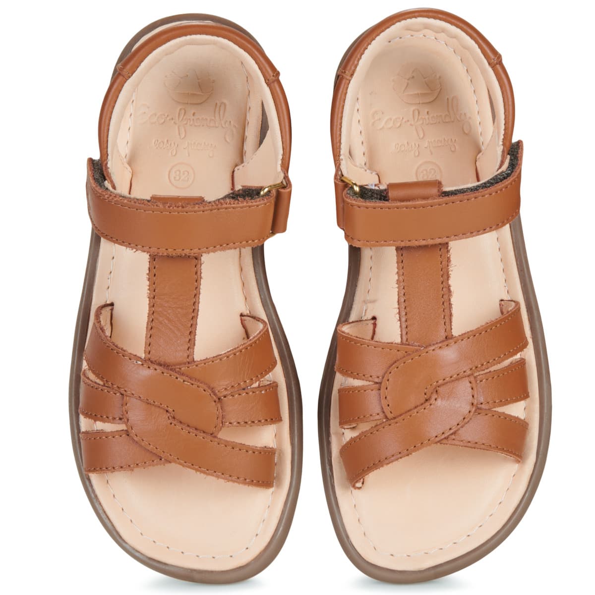 Girls' Sandals Easy Peasy Brown