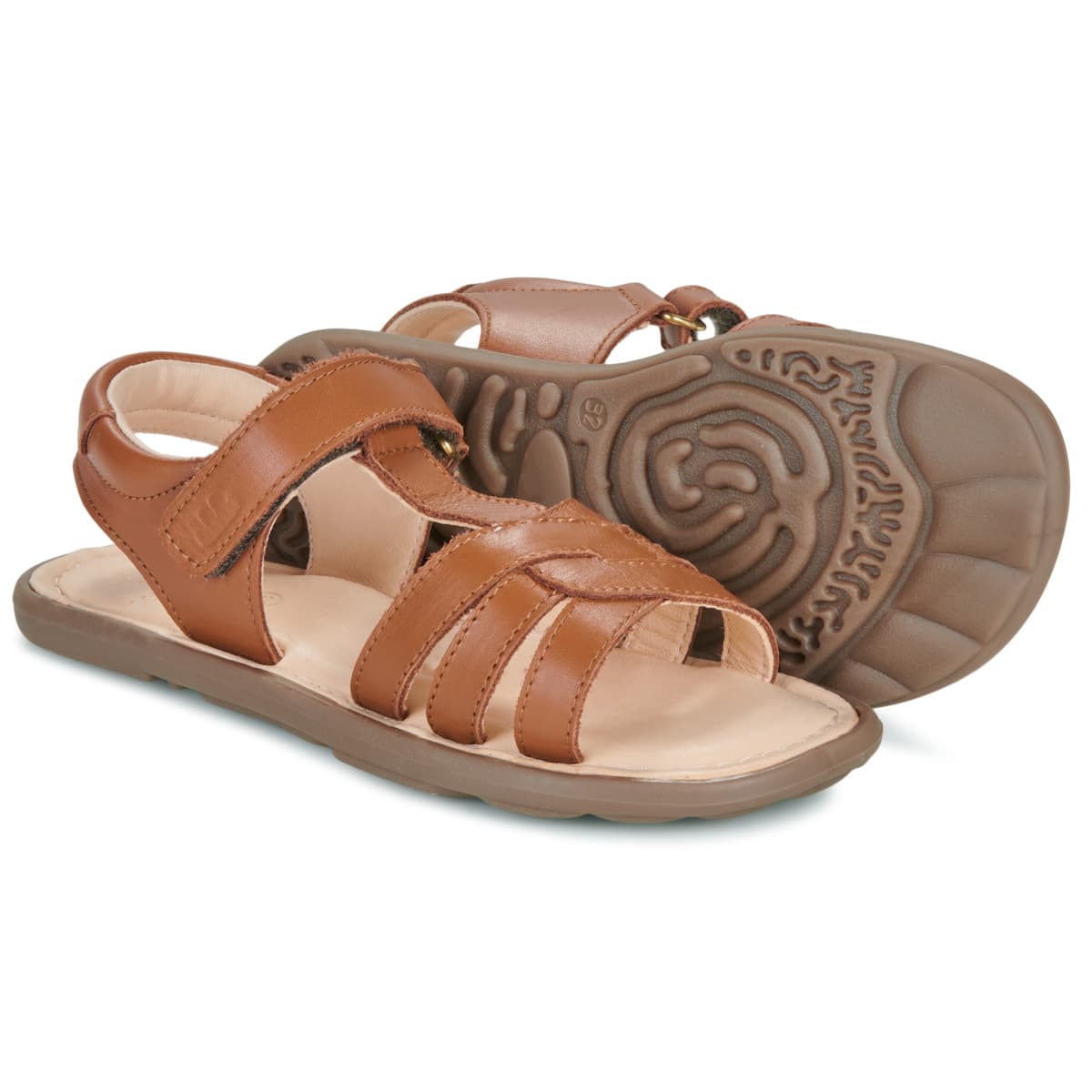 Girls' Sandals Easy Peasy Brown