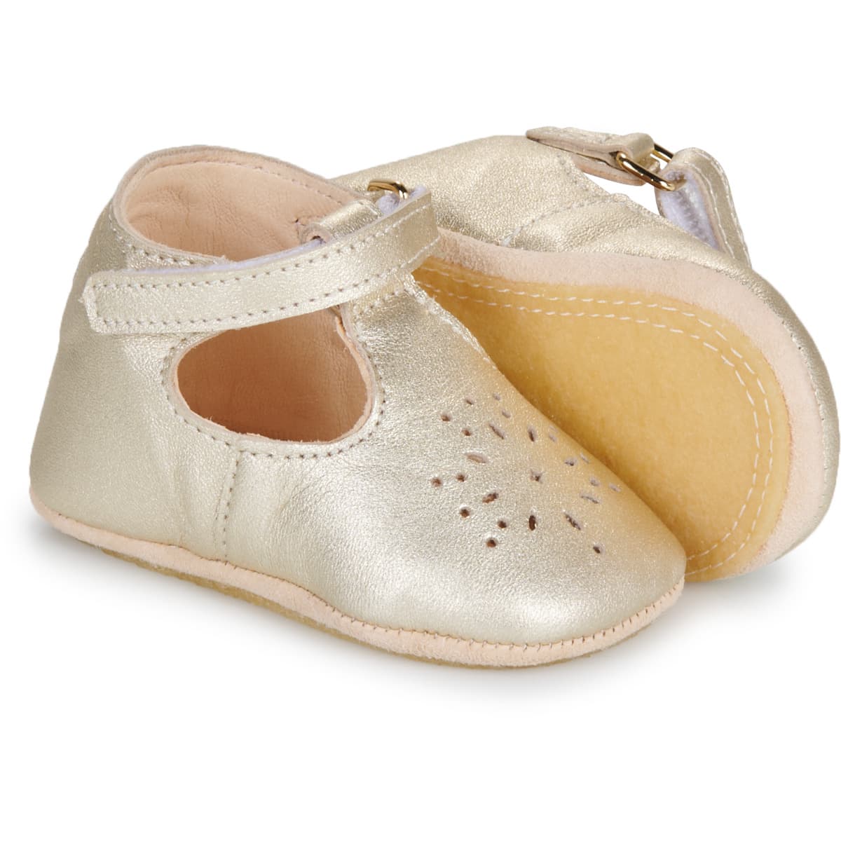 Women's Ballet Flats Easy Peasy Gold