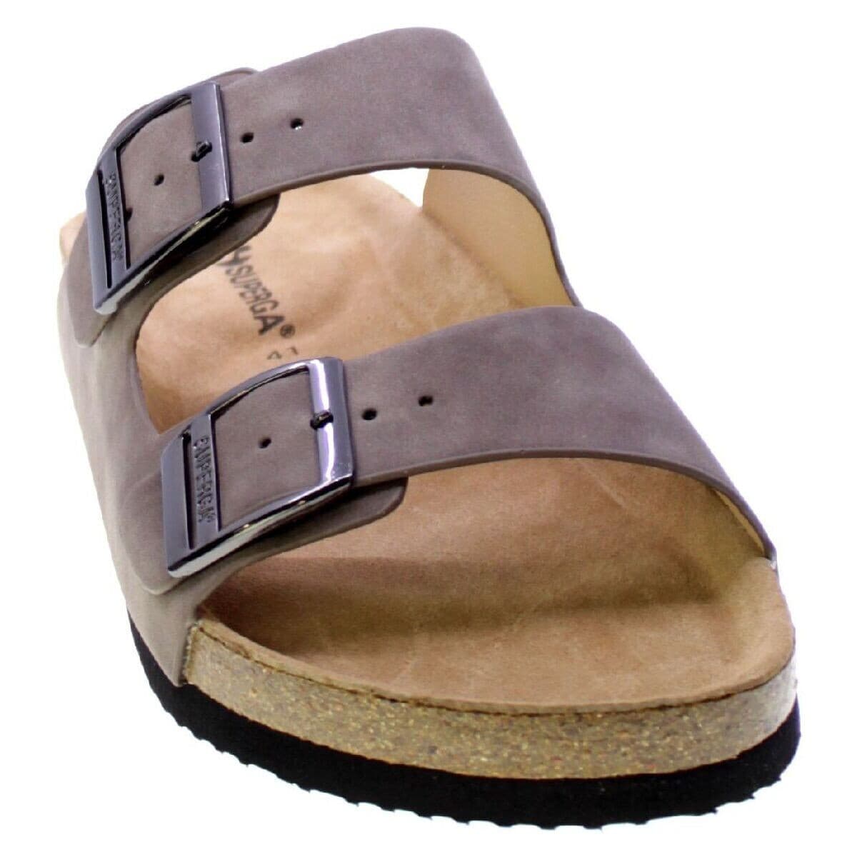 Men's Sandals Superga Brown