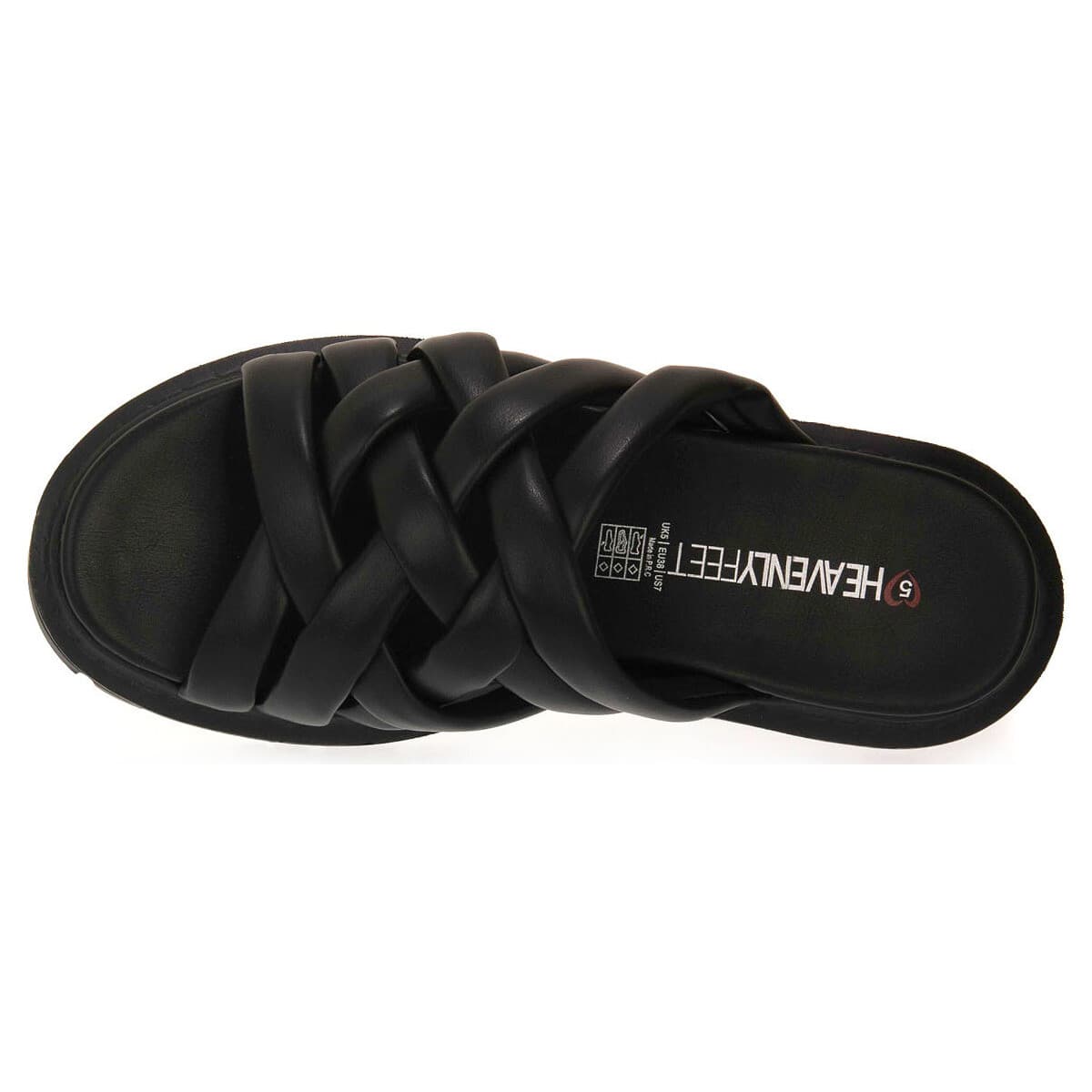 Women's Platforms Heavenly Feet Black