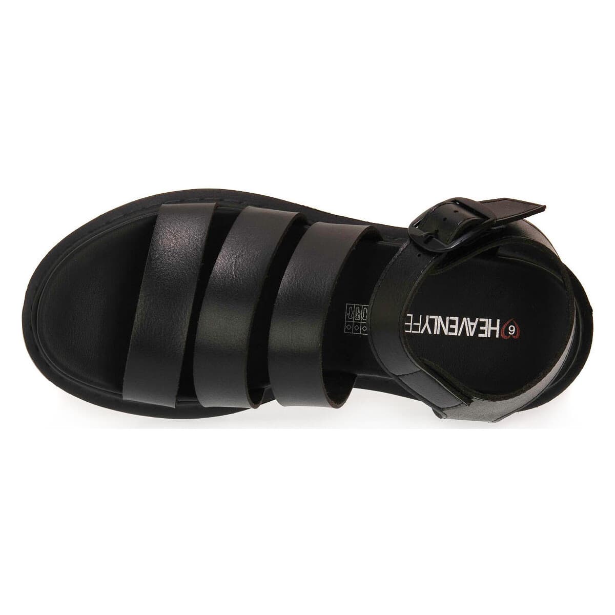 Women's Platforms Heavenly Feet Black