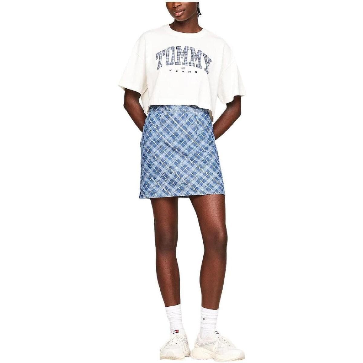 Women's T-Shirts Tommy Hilfiger White