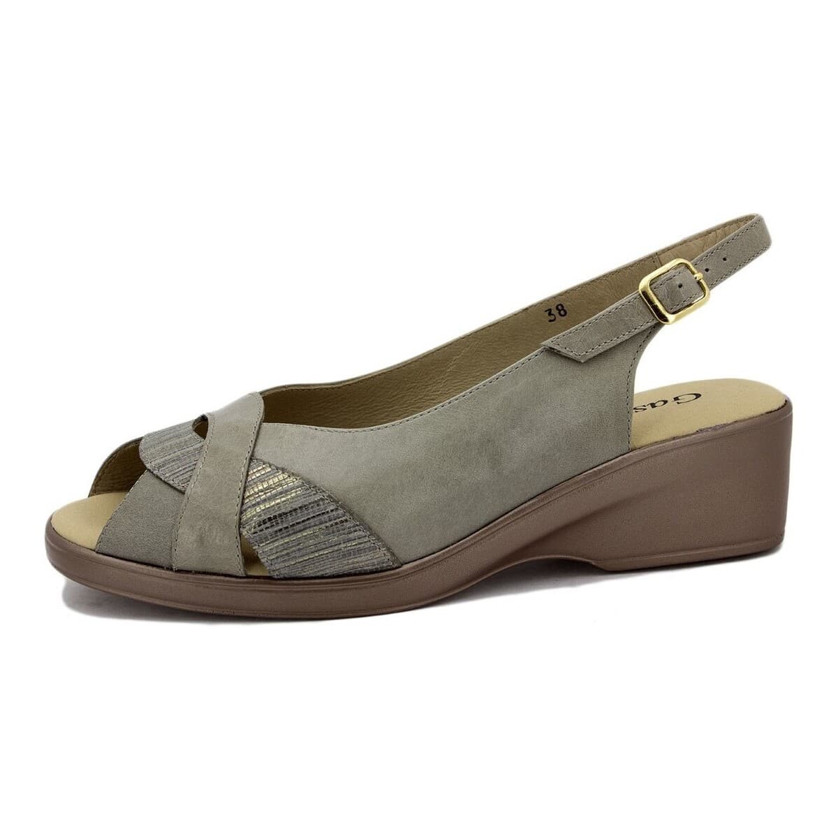 Σανδάλια με πλατφόρμα Gasymar 180551