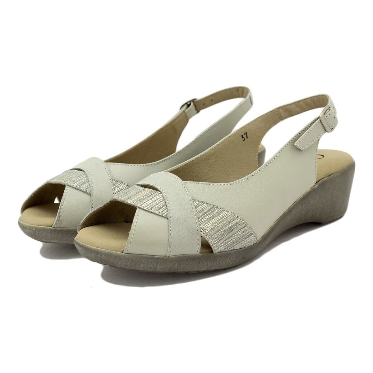 Women's Platforms Gasymar White
