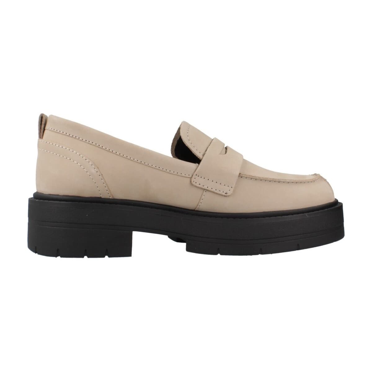 Women's Loafers Geox Beige