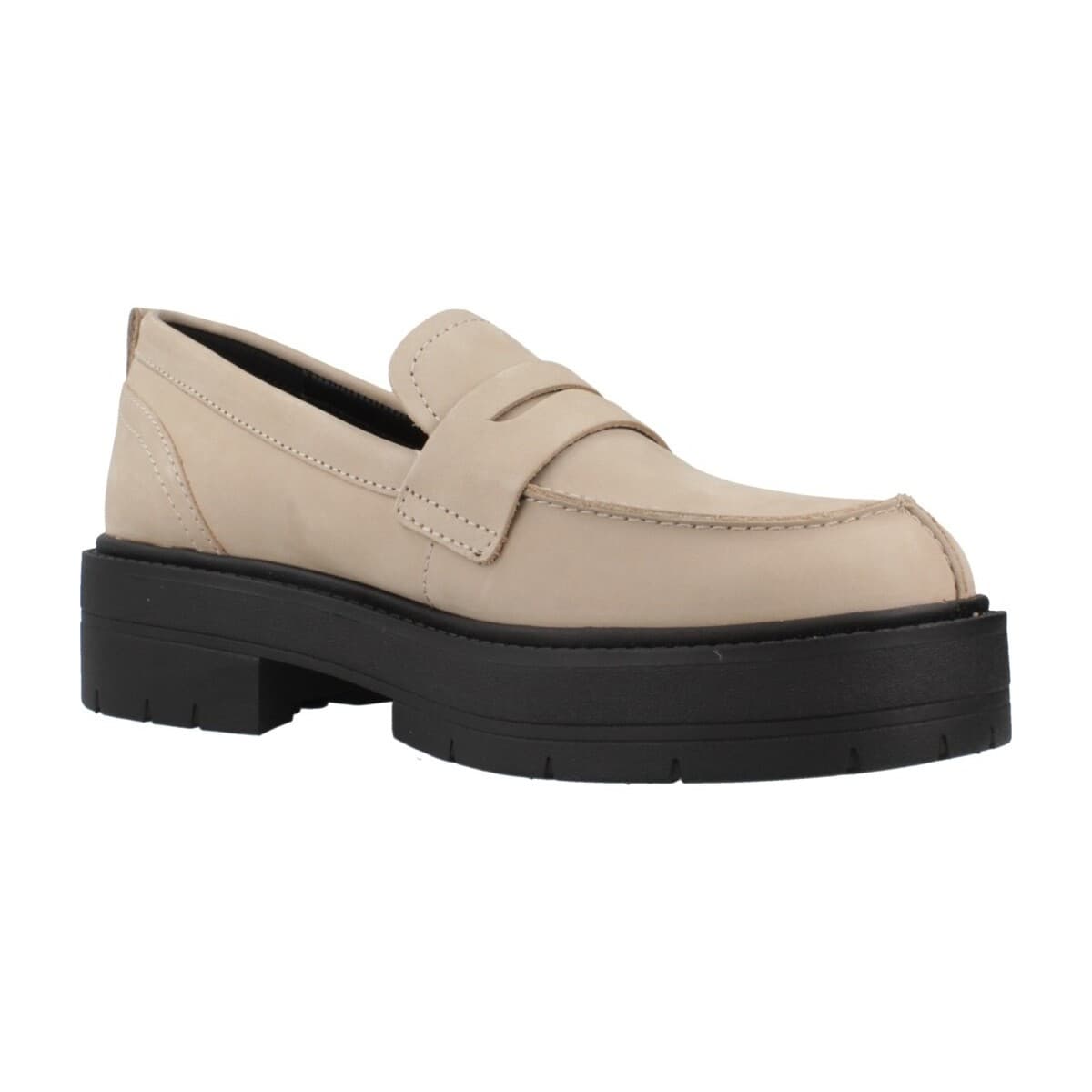 Women's Loafers Geox Beige