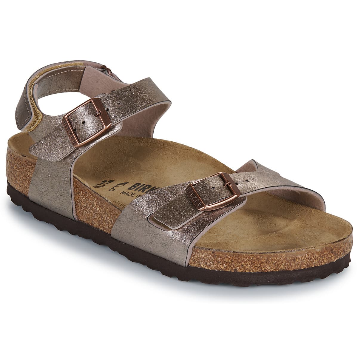 Σανδάλια χωρίς τακούνι BIRKENSTOCK Rio AS Kids BF Graceful Taupe