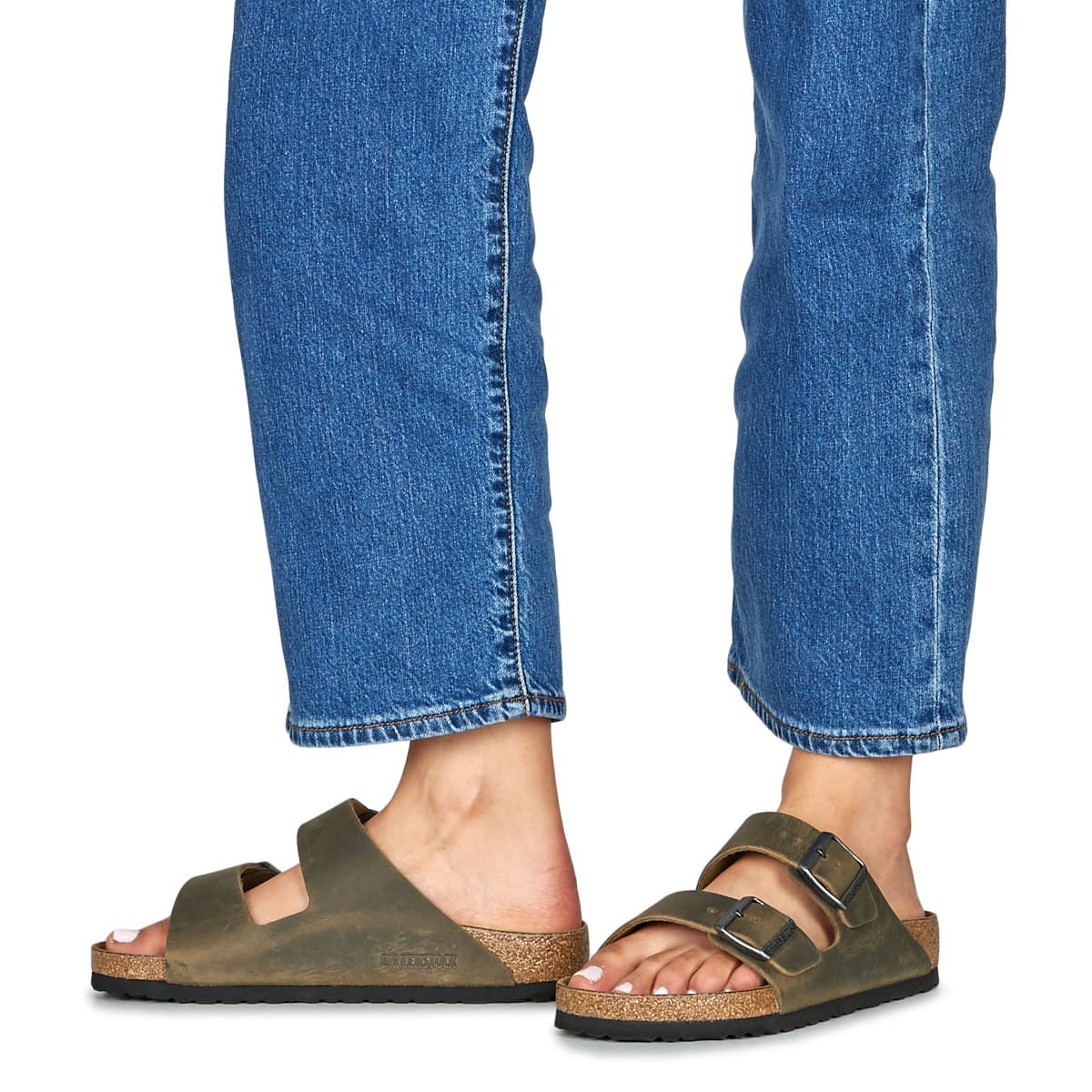 Women's Mules BIRKENSTOCK Khaki