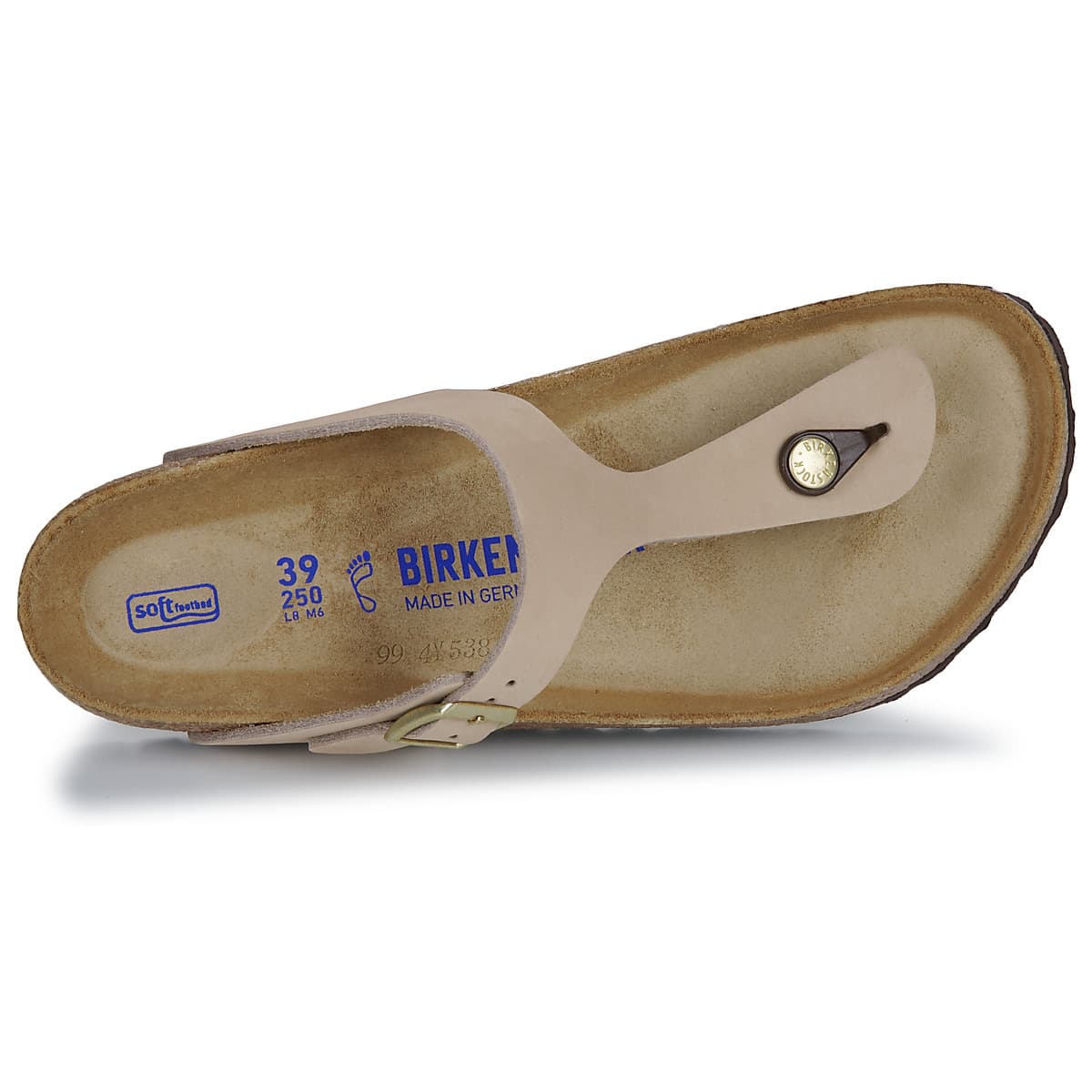 Women's Flip Flops BIRKENSTOCK Beige