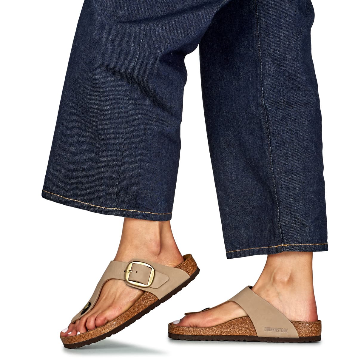 Women's Flip Flops BIRKENSTOCK Beige