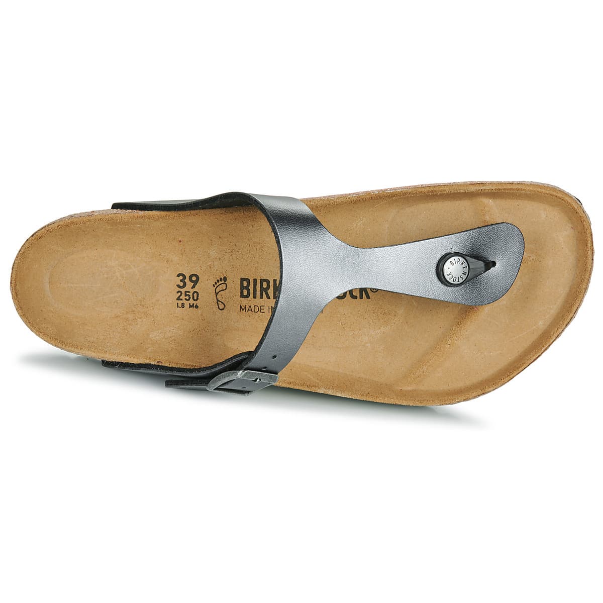 Women's Flip Flops BIRKENSTOCK Silver
