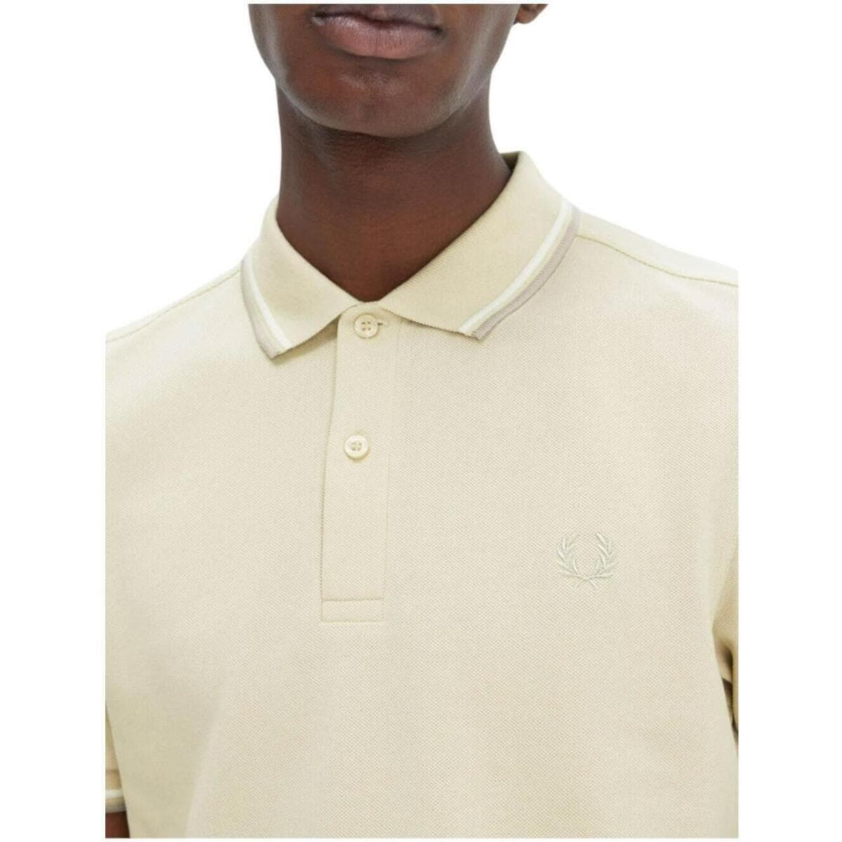 Men's T-Shirts Fred Perry Beige