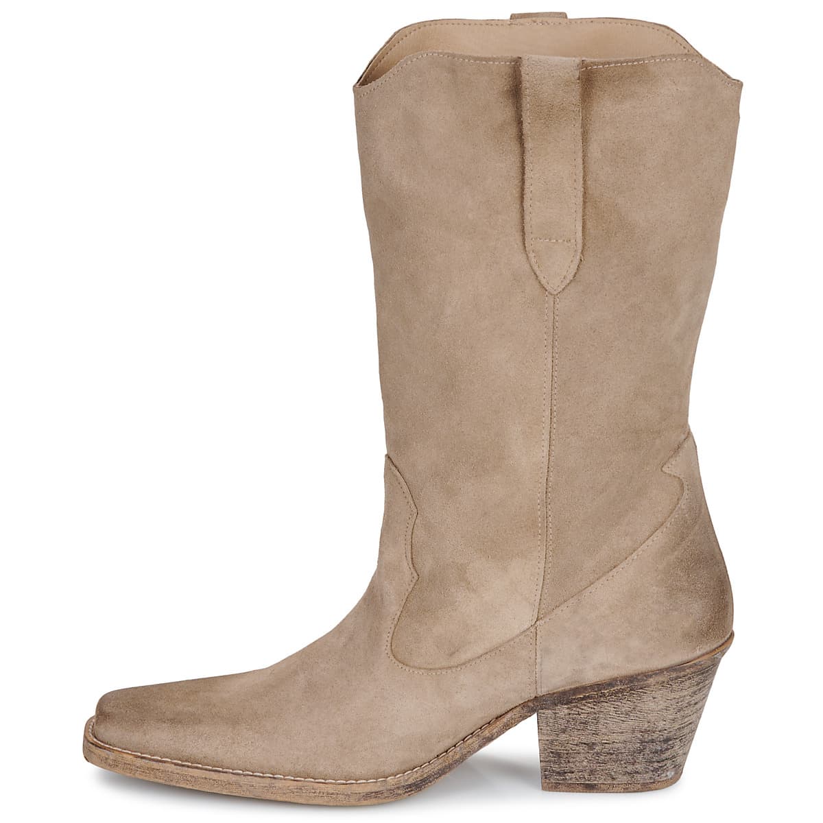 Women's Ankle Boots Bronx Beige