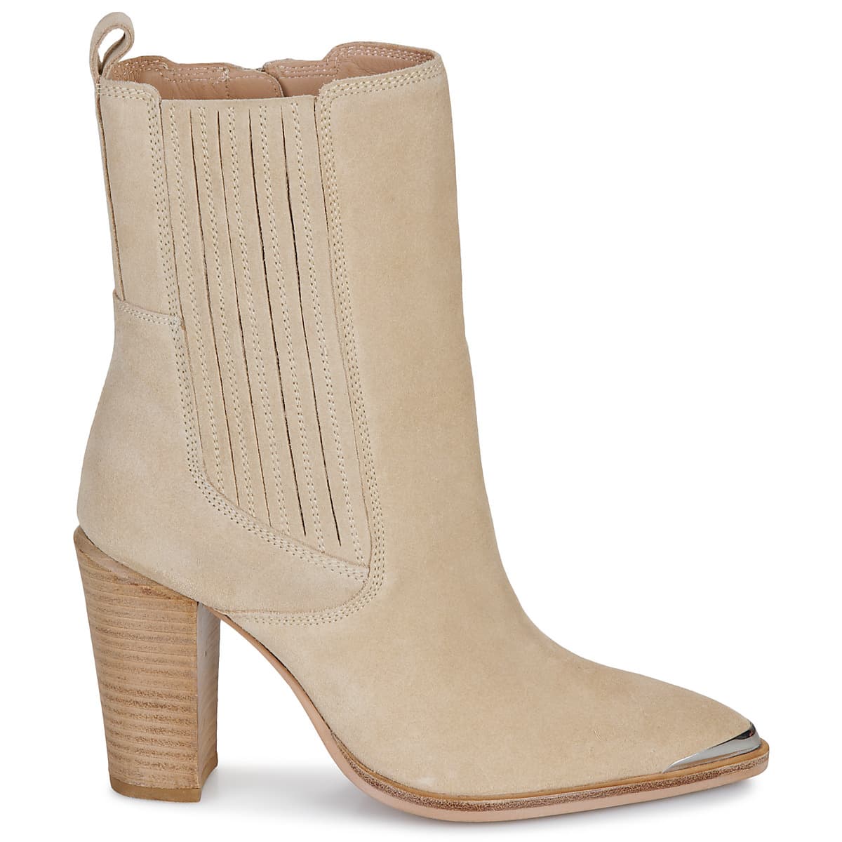 Women's Ankle Boots Bronx Beige