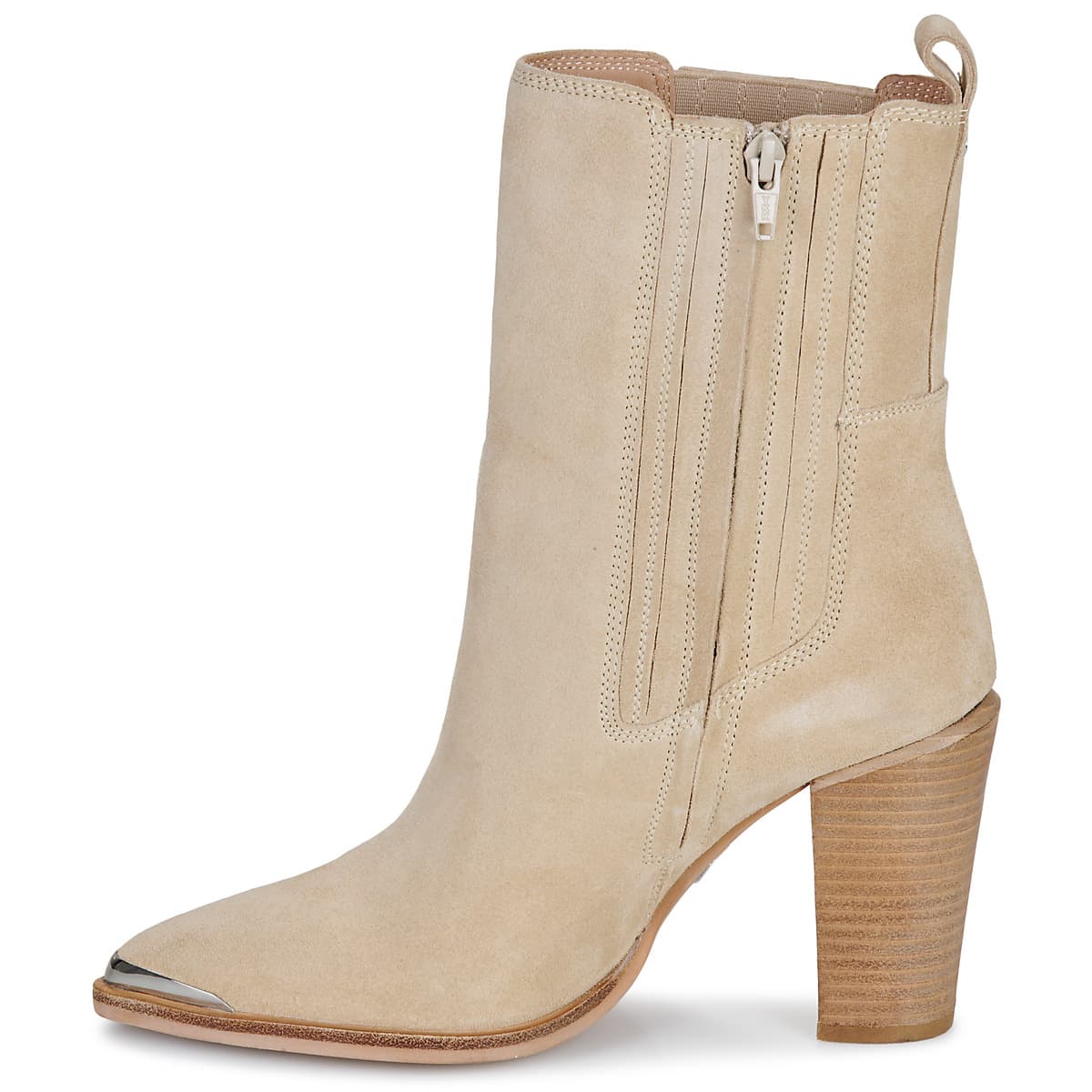 Women's Ankle Boots Bronx Beige