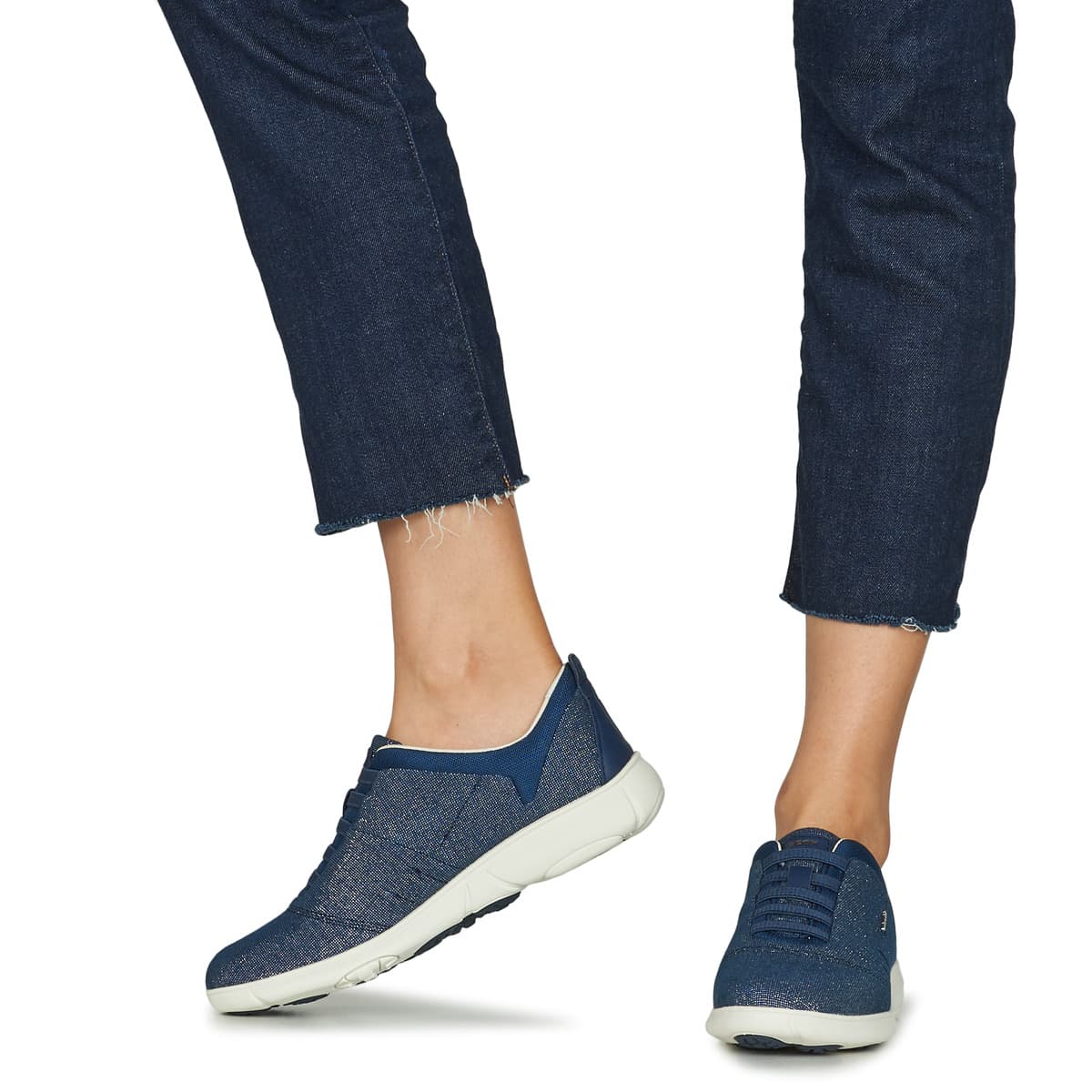 Women's Loafers Geox Blue