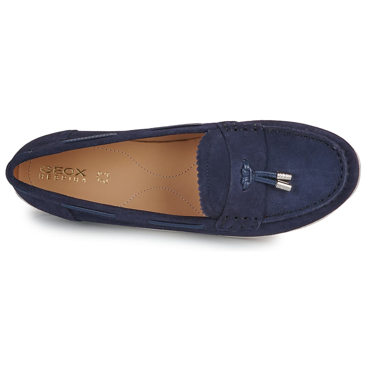 Women's Loafers Geox Blue