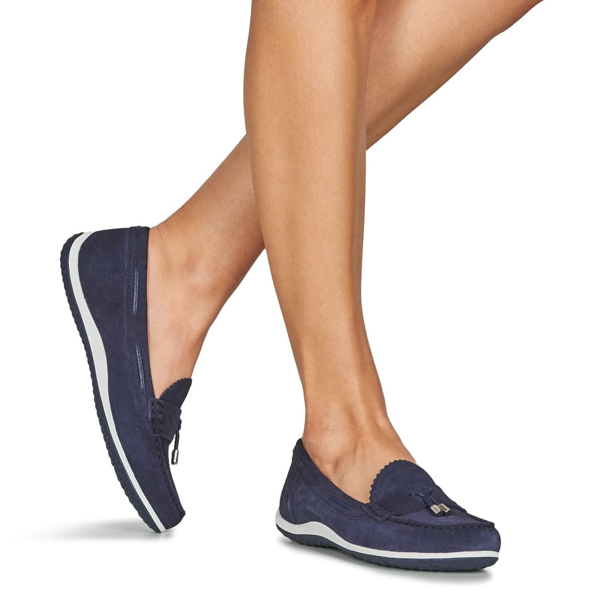 Women's Loafers Geox Blue