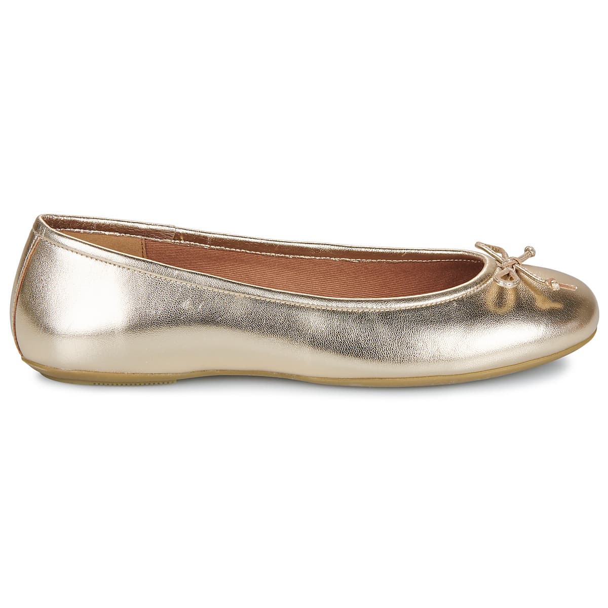 Women's Ballet Flats Geox Gold