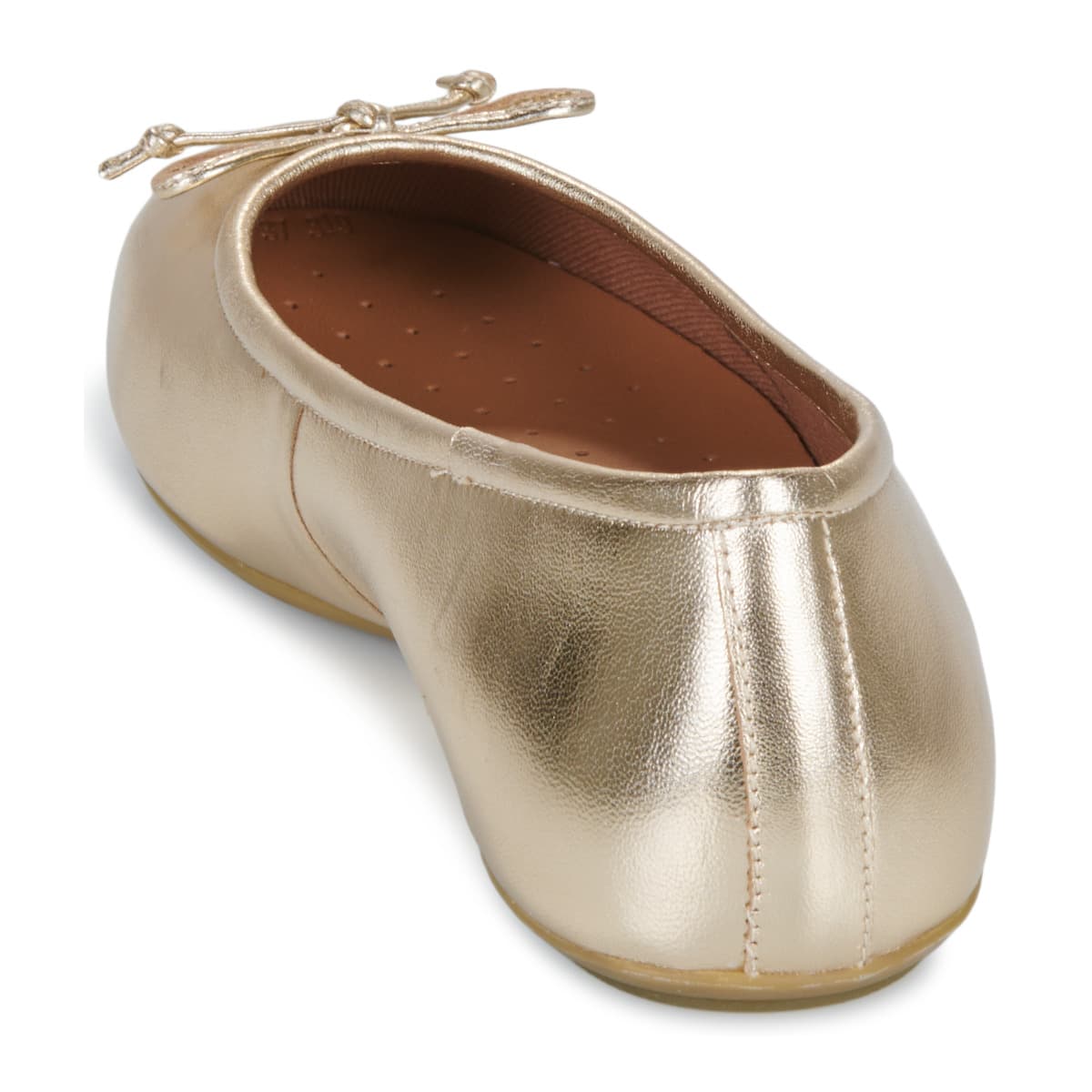 Women's Ballet Flats Geox Gold