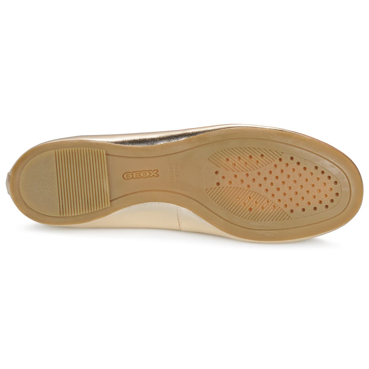 Women's Ballet Flats Geox Gold