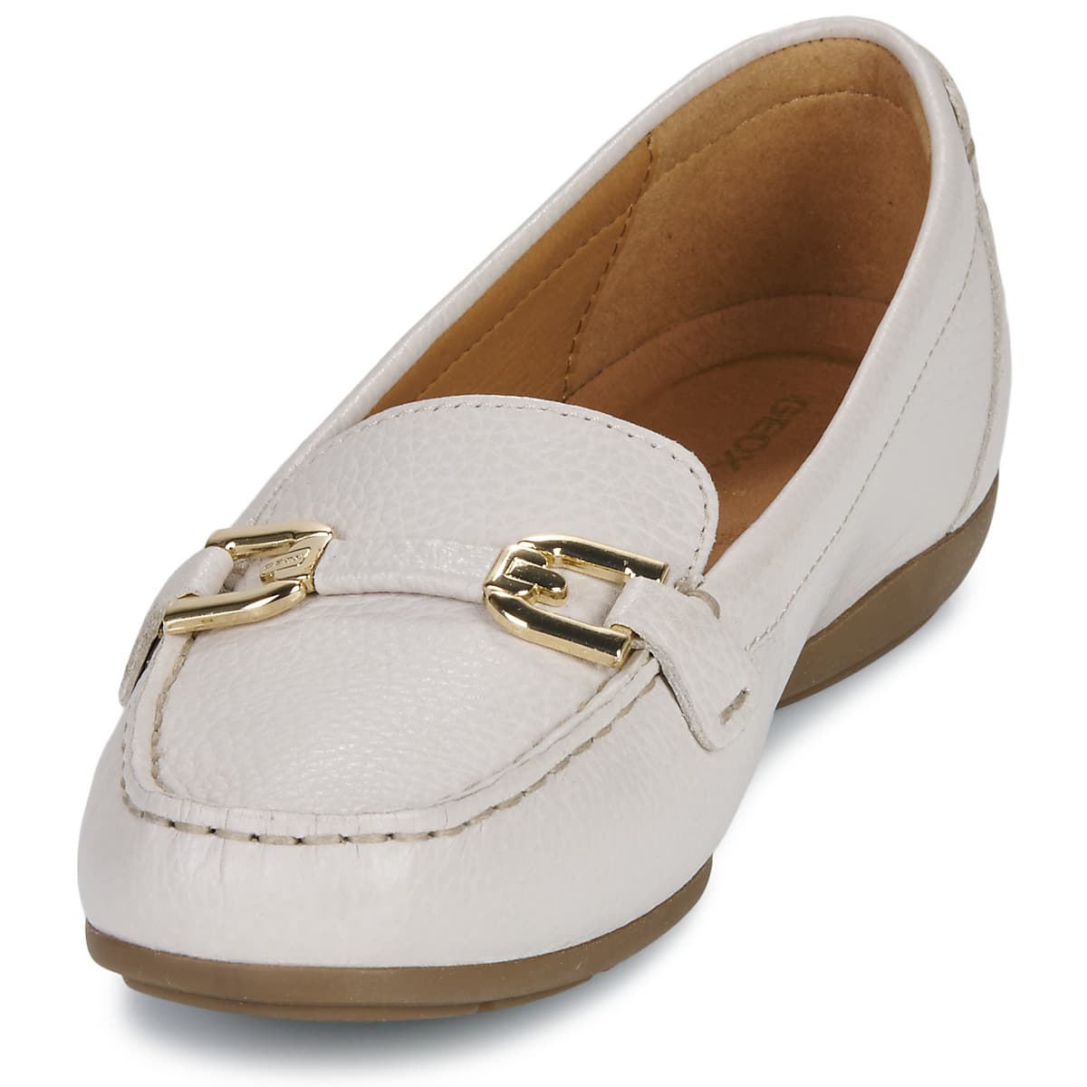 Women's Loafers Geox Beige