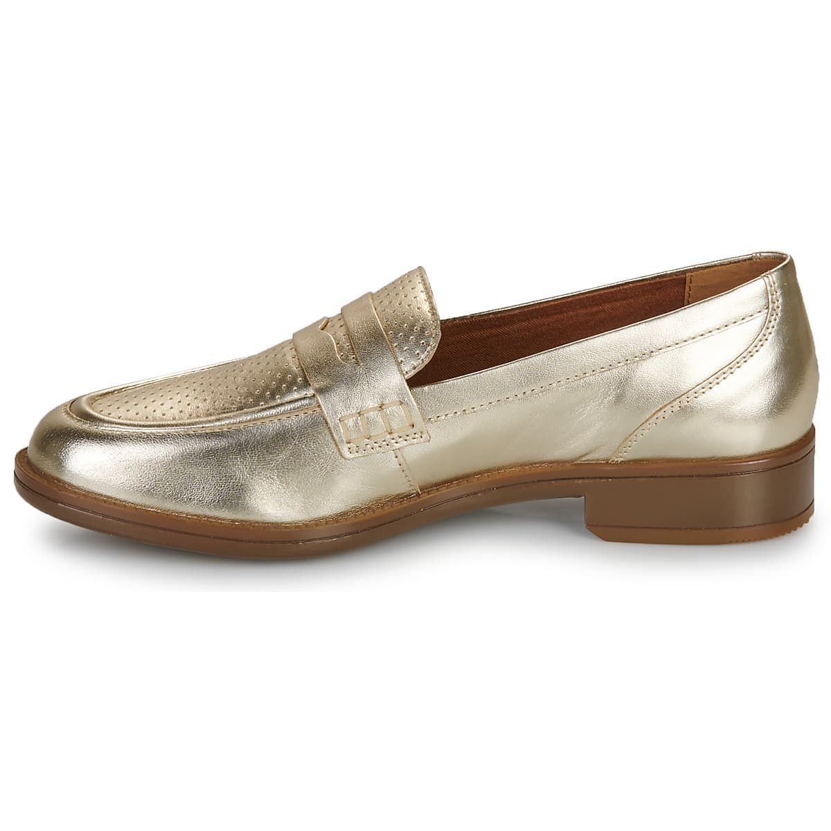 Women's Loafers Geox Gold