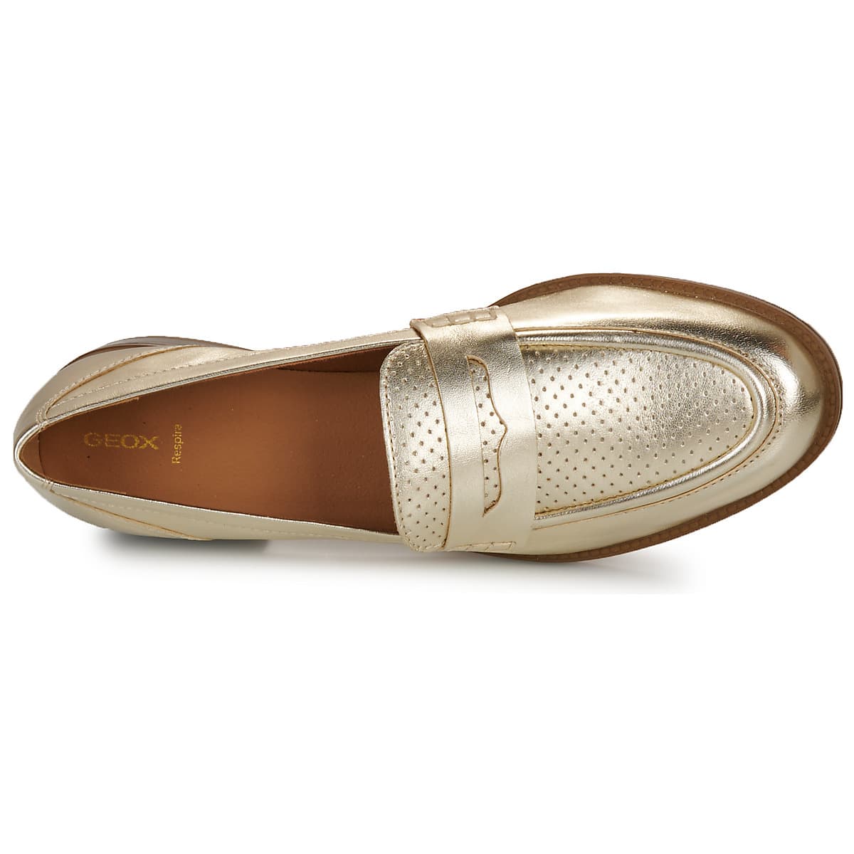 Women's Loafers Geox Gold