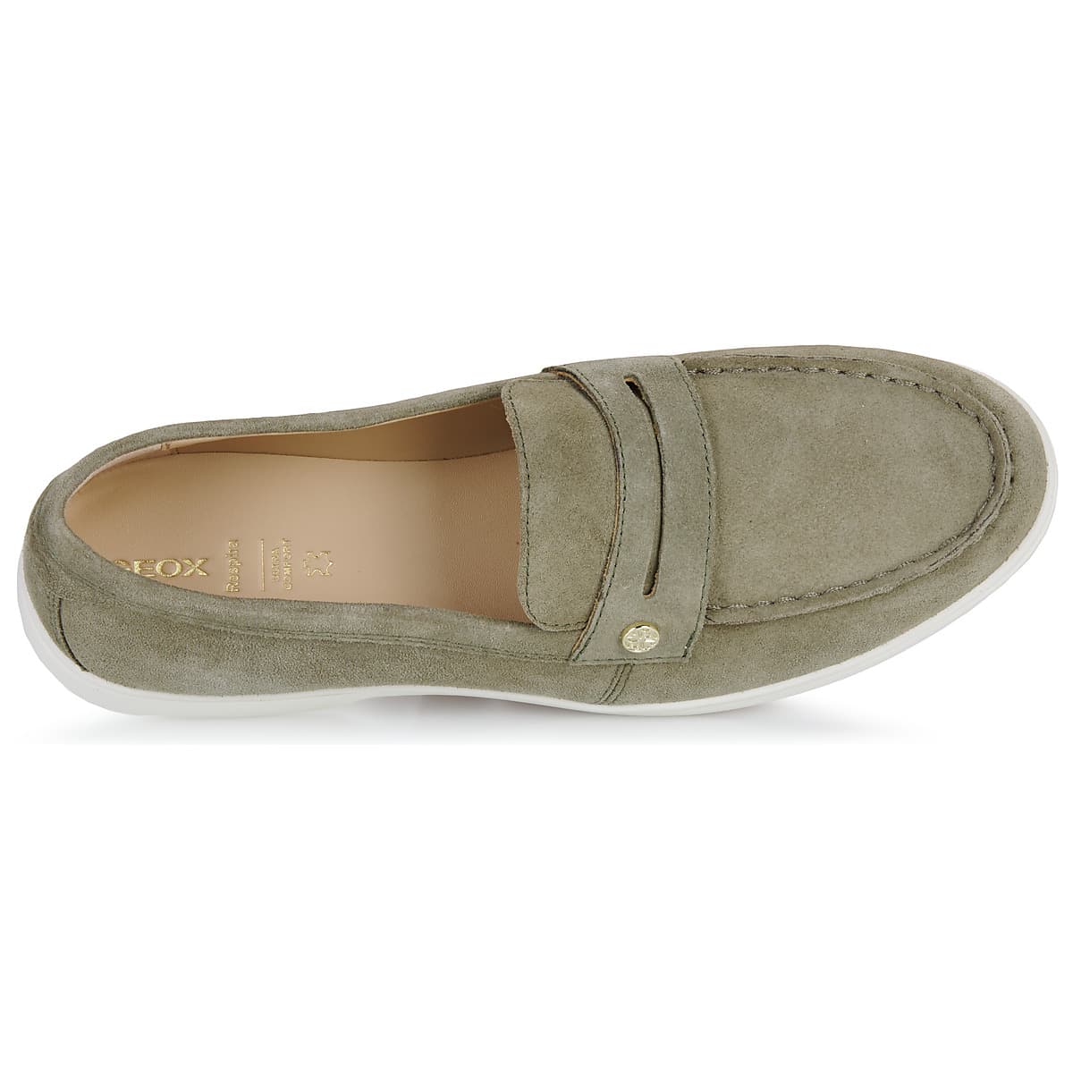 Women's Loafers Geox Gray