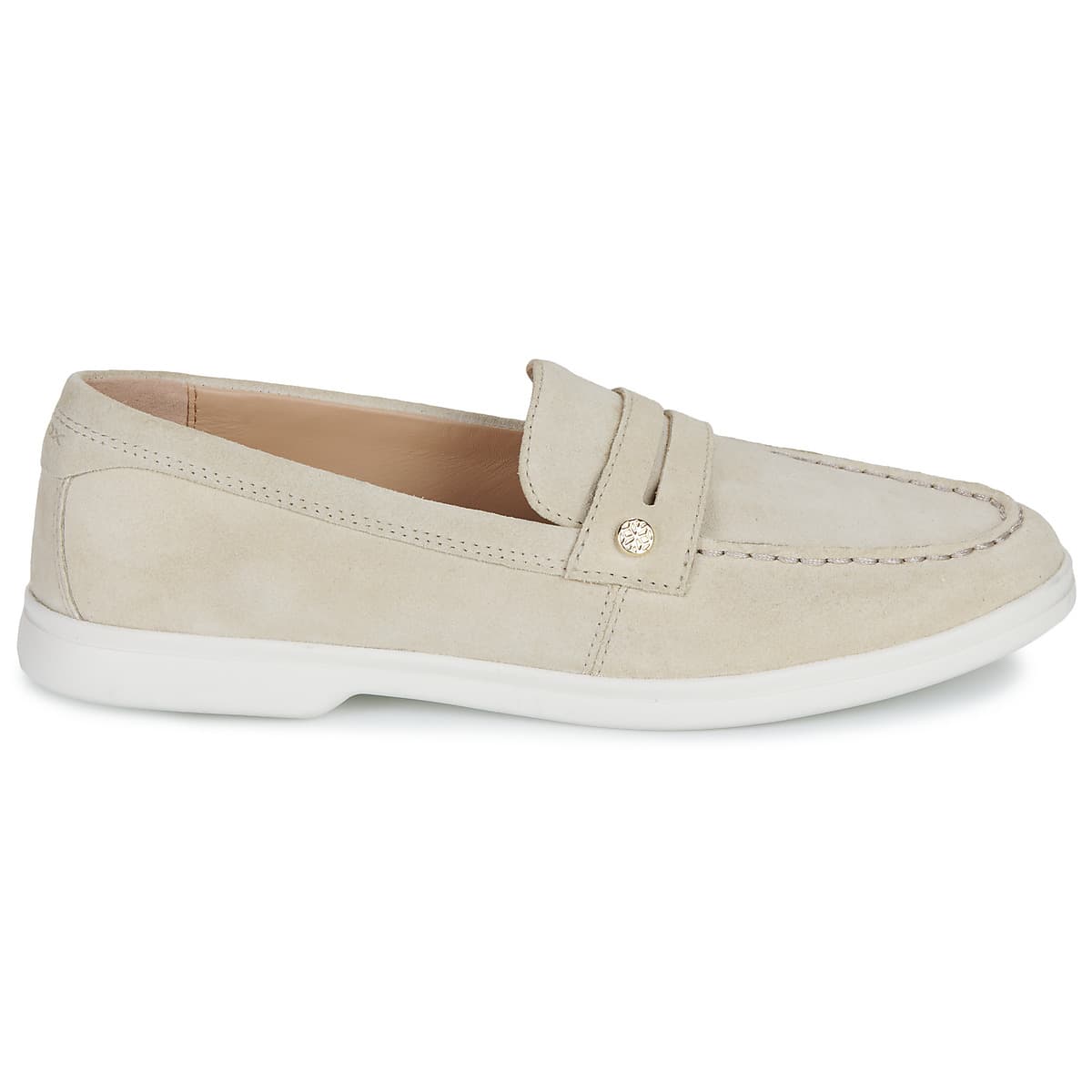 Women's Loafers Geox Beige