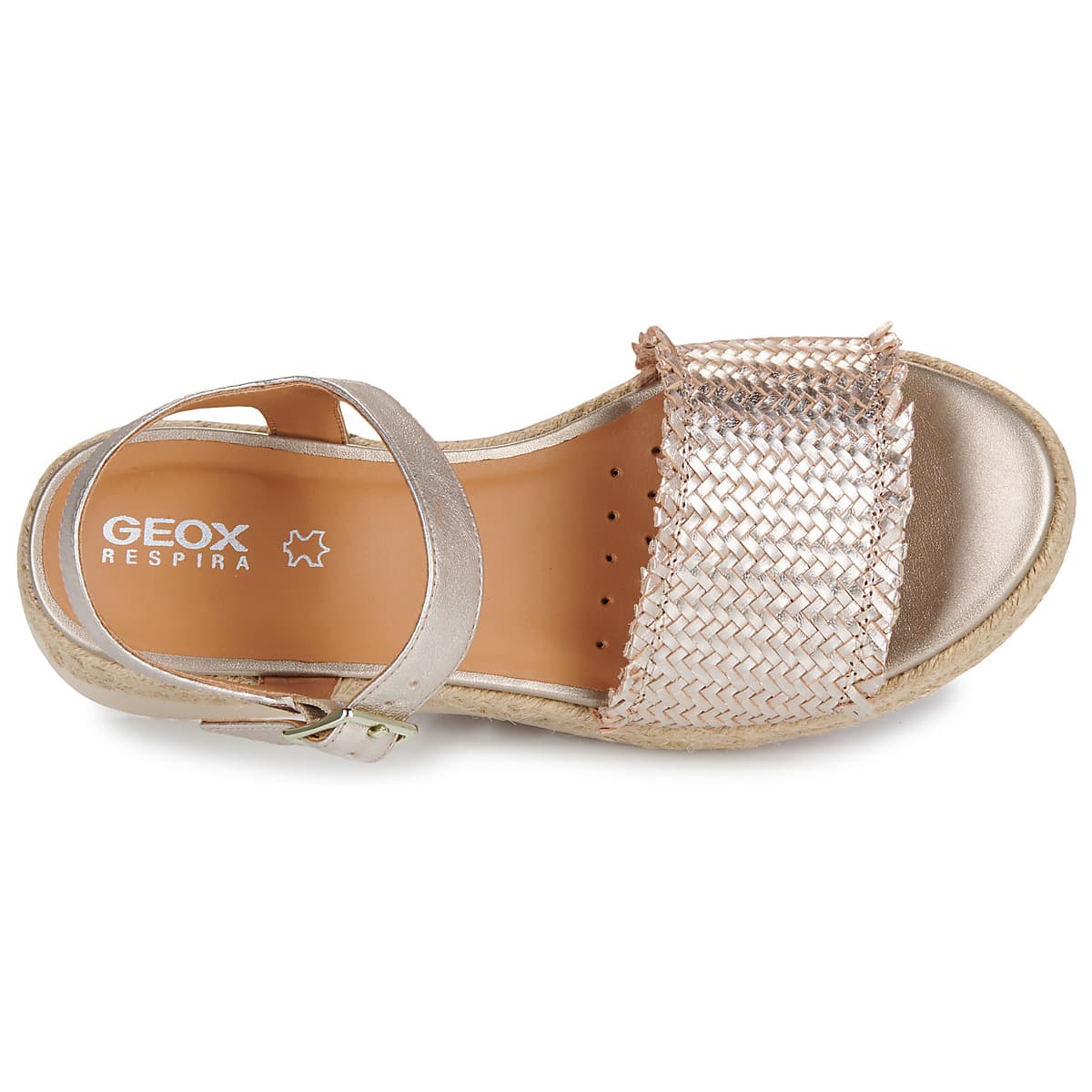 Women's Platforms Geox Gold