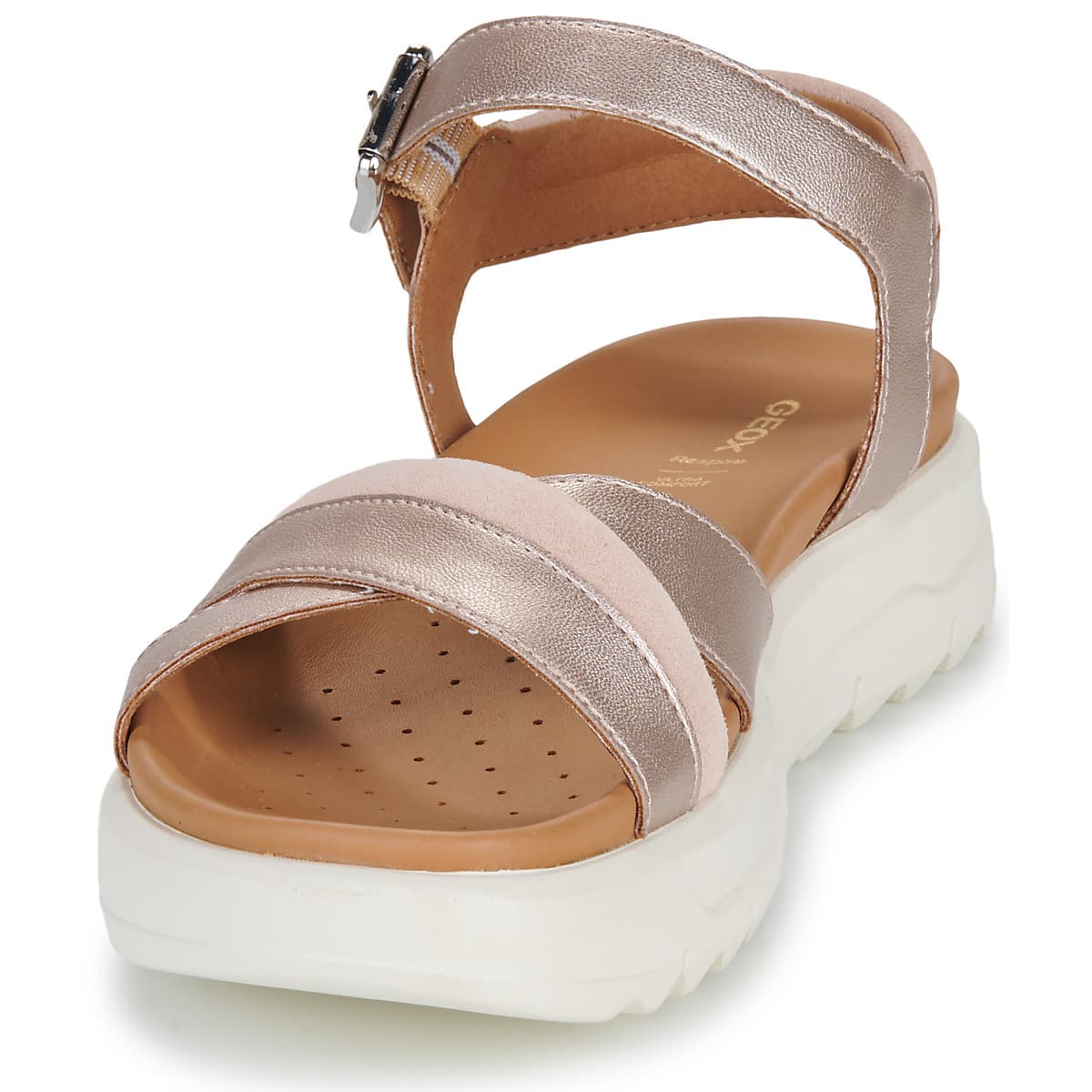 Women's Platforms Geox Silver