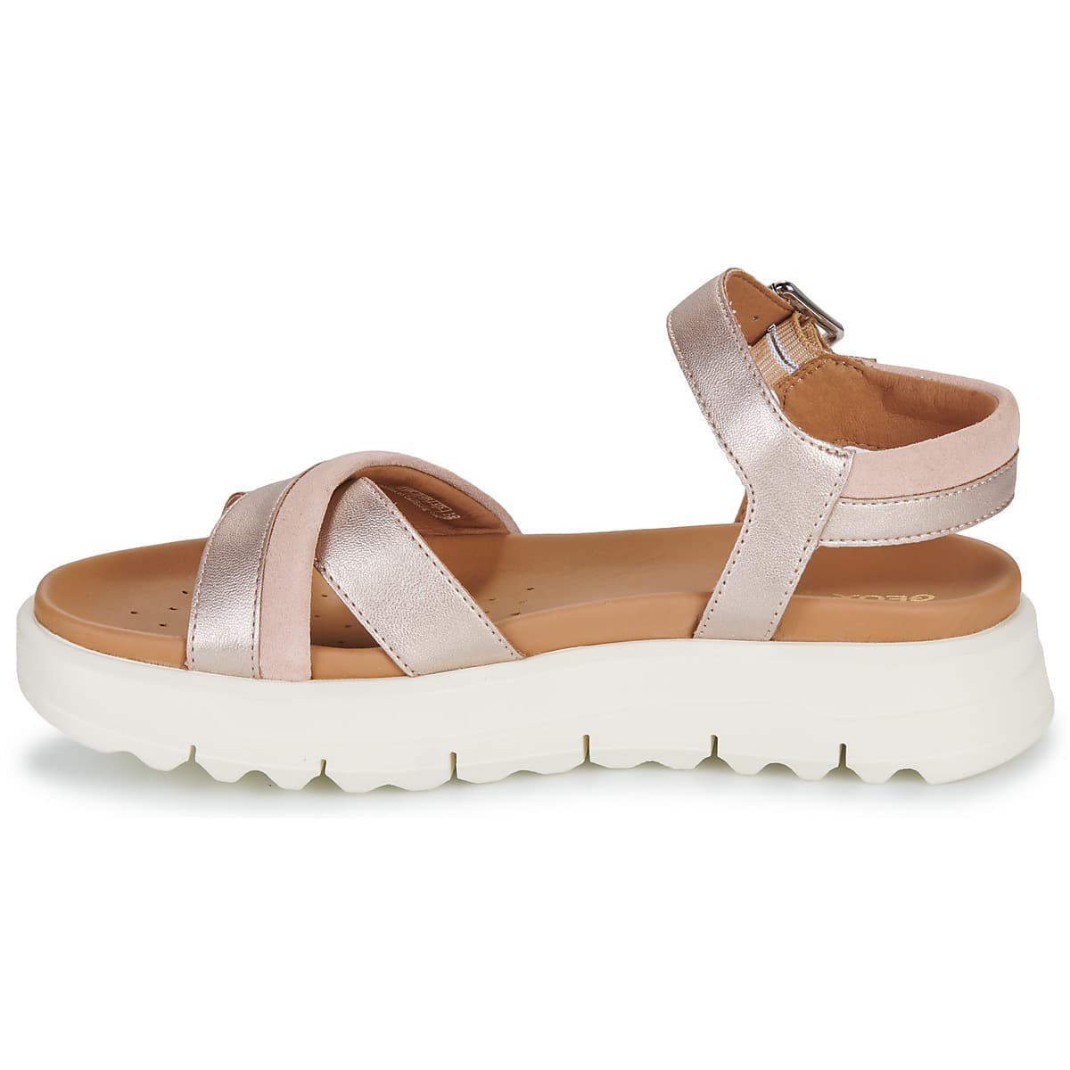 Women's Platforms Geox Silver