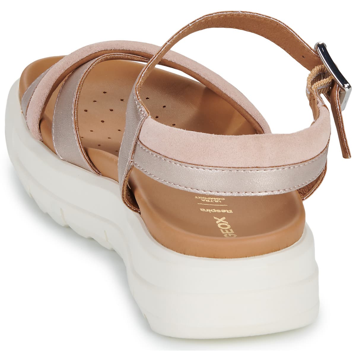 Women's Platforms Geox Silver