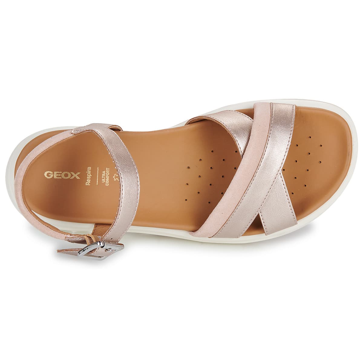 Women's Platforms Geox Silver