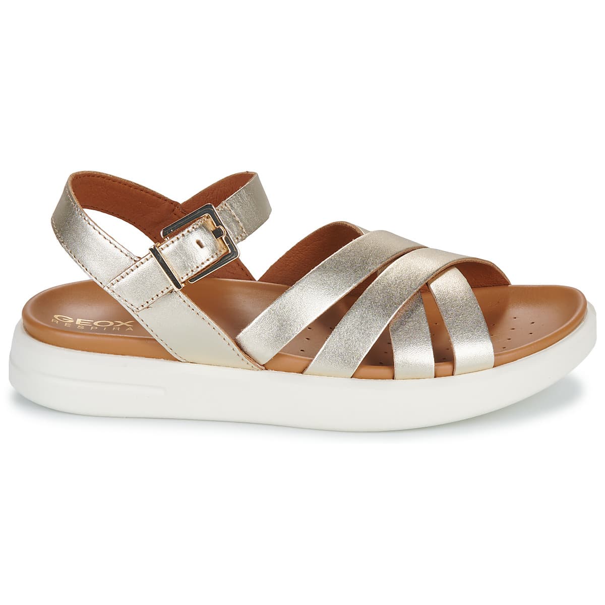 Women's Platforms Geox Gold